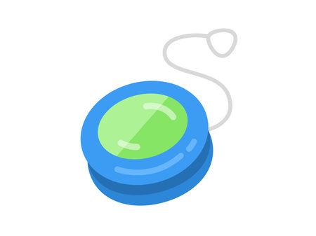 Toy yo-yo illustrationのイラスト素材