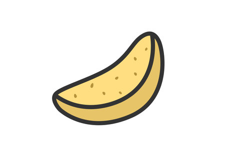 Illustration of a delicatessen and a fries icon (line drawing color)のイラスト素材