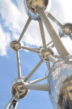 Atomium model in Brusselのeditorial素材