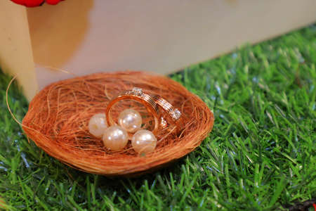 indian wedding fill story with bridal and groom start to end with fashion  tasty food, jewellery  decoration  saptapadi samayu javtal ganesh Puja beautiful background all wedding rituals sindurの写真素材