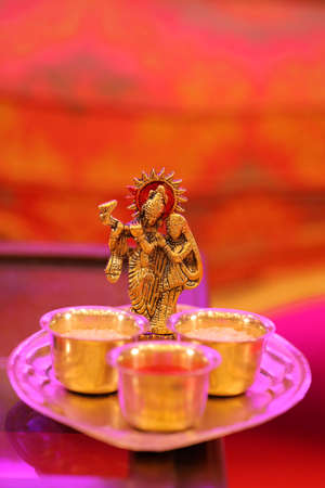 indian wedding fill story with bridal and groom start to end with fashion  tasty food, jewellery  decoration  saptapadi samayu javtal ganesh Puja beautiful background all wedding rituals sindurの写真素材