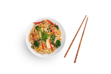 food top angle in beautiful white  Grey background | food Bread | chopsticks | nonvag food | chicken | vag food | vagitableの写真素材