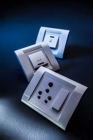 wall switch power electronic component socket different and modern realistic part | wall switch...