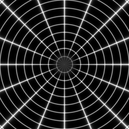 Target. Gun sights. Regular black and white curtain pattern aligned in eggs. Halftone rich pattern illustration. Abstract black and white backgroundの写真素材