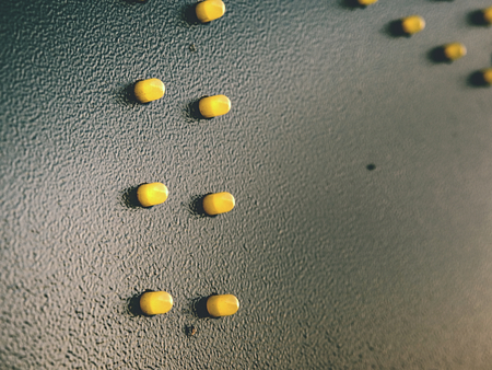 Detail of diods in outdoor digital Score Board Electornicの写真素材