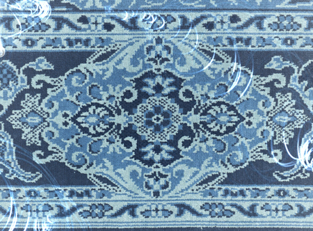 Texture of old worn carpet for background. Detail view