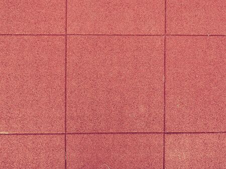 Red texture rubber made from crumb and a flexible core for fitness activity.の写真素材