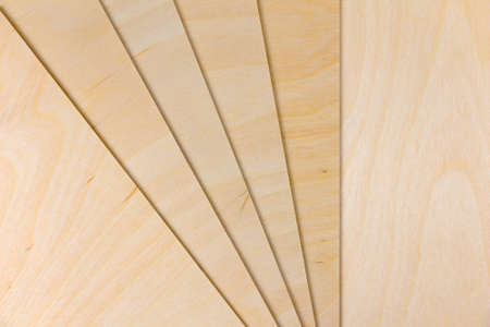 Plywood sheets with space for text. The view from the top.の写真素材
