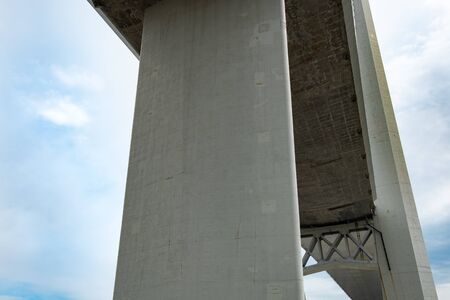 The bridge over the Amur Bay and the Golden Gate.の写真素材