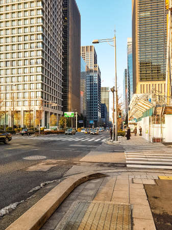 Station square in Tokyo station.