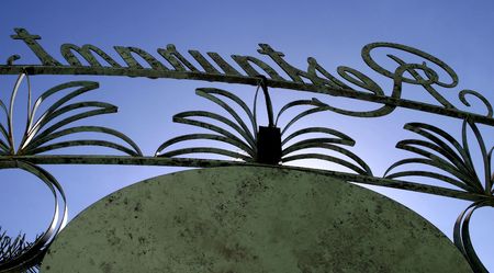 Restaurnt backwardsの写真素材