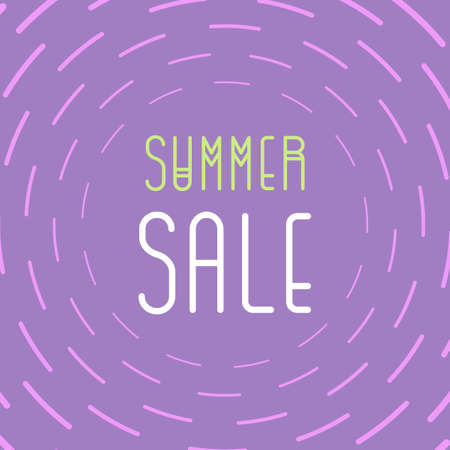 Summer sale poster, discount banners. Vector illustration.のイラスト素材
