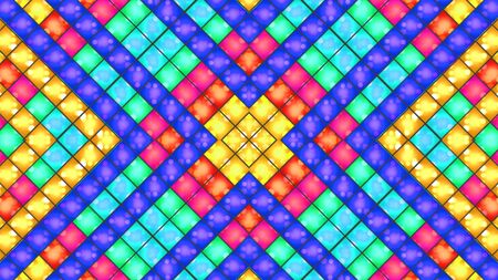 the small square mixing to backgroundの写真素材