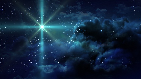  the starry night の写真素材