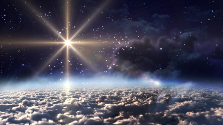  the starry night の写真素材