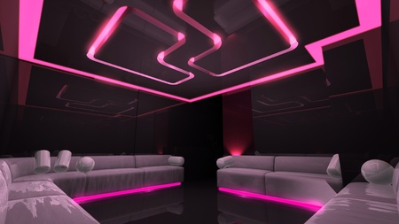 the Nightclub for any luxury conceptの写真素材