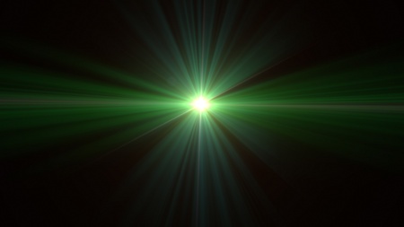 lens flare effect の写真素材