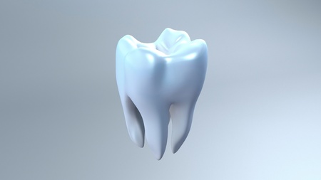  The health of white tooth for tooth care concept.の写真素材