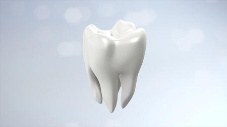  The health of white tooth for tooth care concept の写真素材