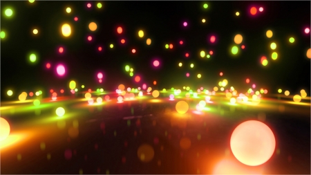 Bouncing light balls backgroundの写真素材