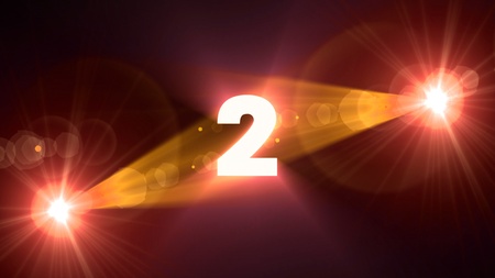 count down graphjc background for event openingの写真素材