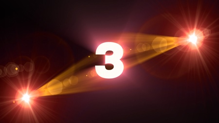 count down graphjc background for event openingの写真素材