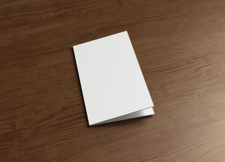 This leaflet presentation for promotion of Corporate identity.の写真素材