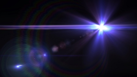 beautiful lens flare effect is simple to add on backgroundの写真素材