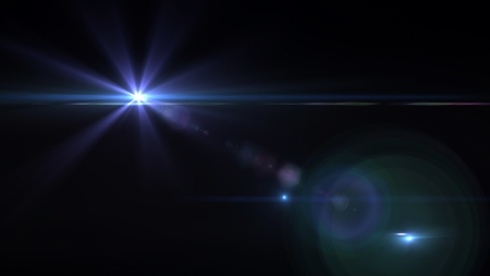 beautiful lens flare effect is simple to add on backgroundの写真素材