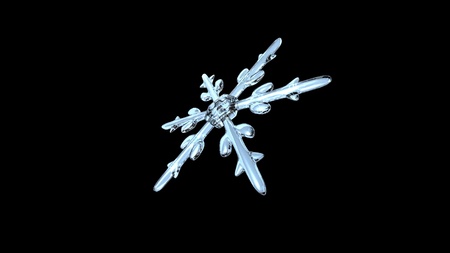 The background of snowflake for christmas themeの写真素材