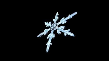 The background of snowflake for christmas themeの写真素材