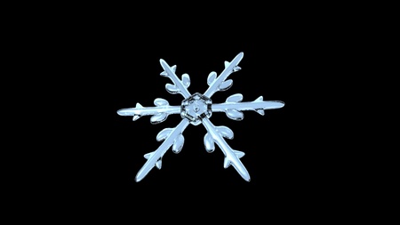 The background of snowflake for christmas themeの写真素材