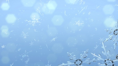The background of snowflake for christmas themeの写真素材