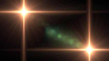 beautiful lens flare effect is simple to add on backgroundの写真素材
