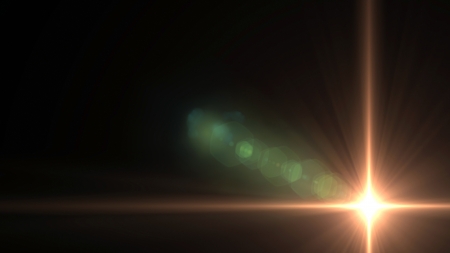 beautiful lens flare effect is simple to add on backgroundの写真素材