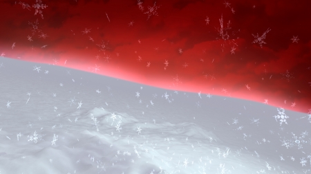 The background of snow for Christmas themeの写真素材