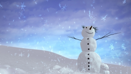 The background of snowflake falling for Christmas themeの写真素材
