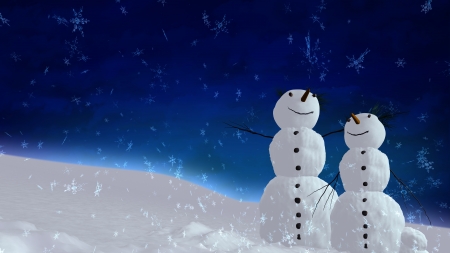 The background of snowflake falling for Christmas themeの写真素材