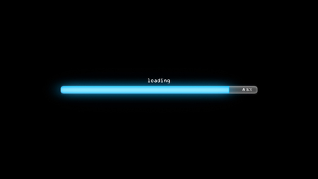 Loading barの写真素材