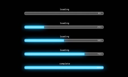 Loading barの写真素材