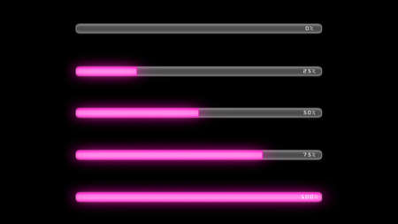 Loading barの写真素材