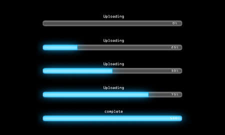 Loading barの写真素材