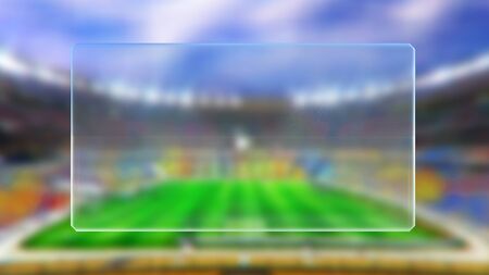 soccer match scoreboard display the goal result の写真素材