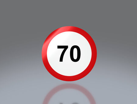 the notice of traffic sign for transportation safety の写真素材