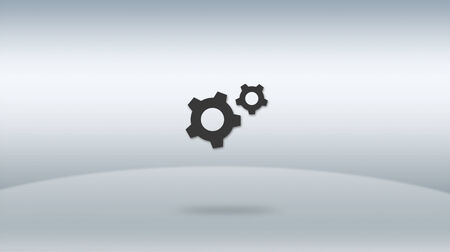 screen display with tools icon background imageの写真素材