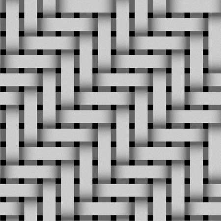 Repeating geometric cross tape pattern wallpaper background for graphic design and modern stylish texture.の写真素材