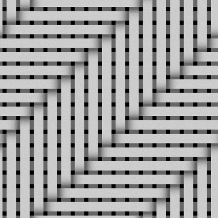 Repeating geometric cross tape pattern wallpaper background for graphic design and modern stylish texture.の写真素材