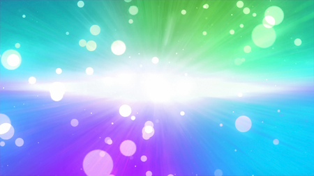 bokeh glowing background with forward direction effectの写真素材