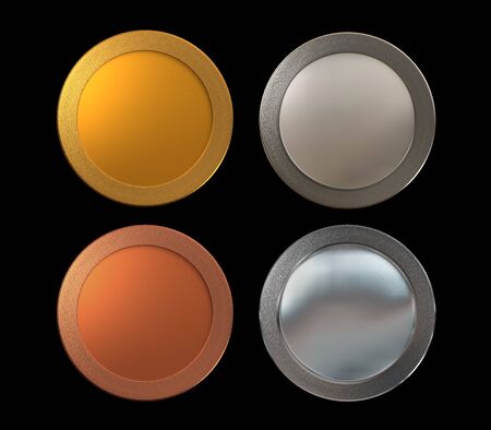 The metal of medal for the prize conceptの写真素材
