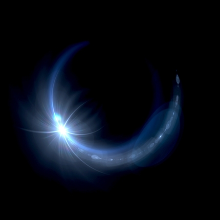 beautiful ring lens flare effect is simple to use add on backgroundの写真素材